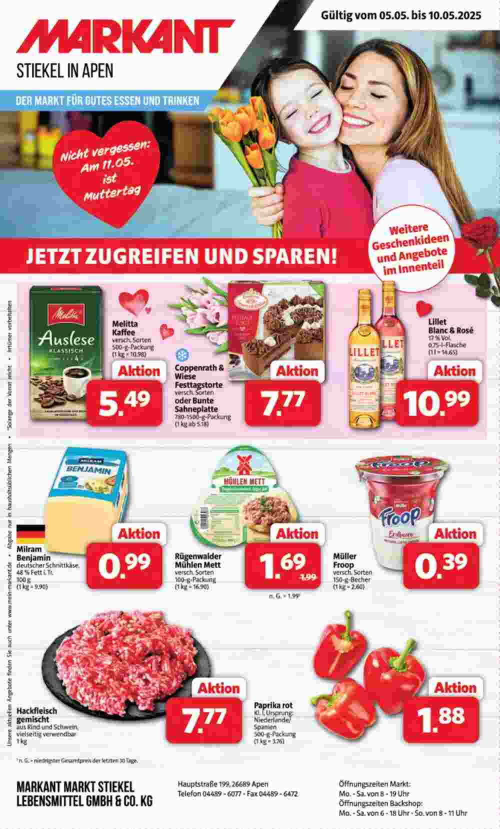 Markant Markt Prospekt (ab 05.05.2025) zum Blättern - Seite 1