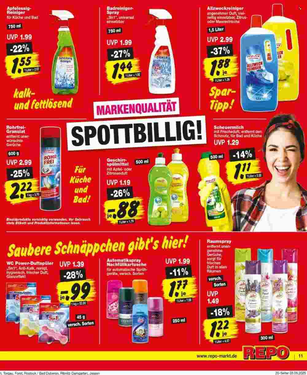 Repo Markt Prospekt (ab 05.05.2025) zum Blättern - Seite 11