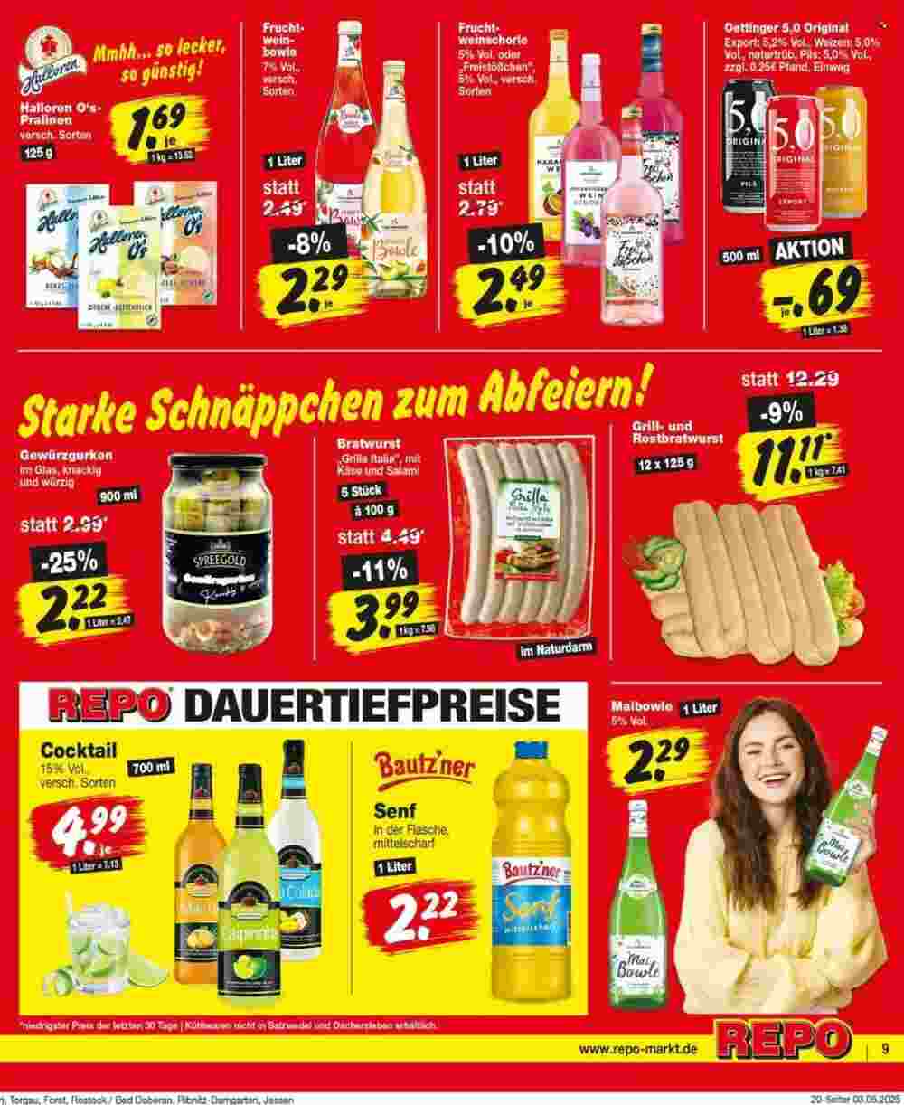 Repo Markt Prospekt (ab 05.05.2025) zum Blättern - Seite 9