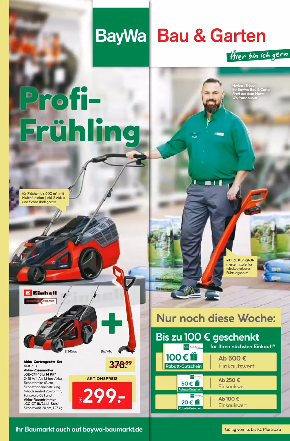 BayWa Prospekt (ab 05.05.2025) zum Blättern - Seite 1