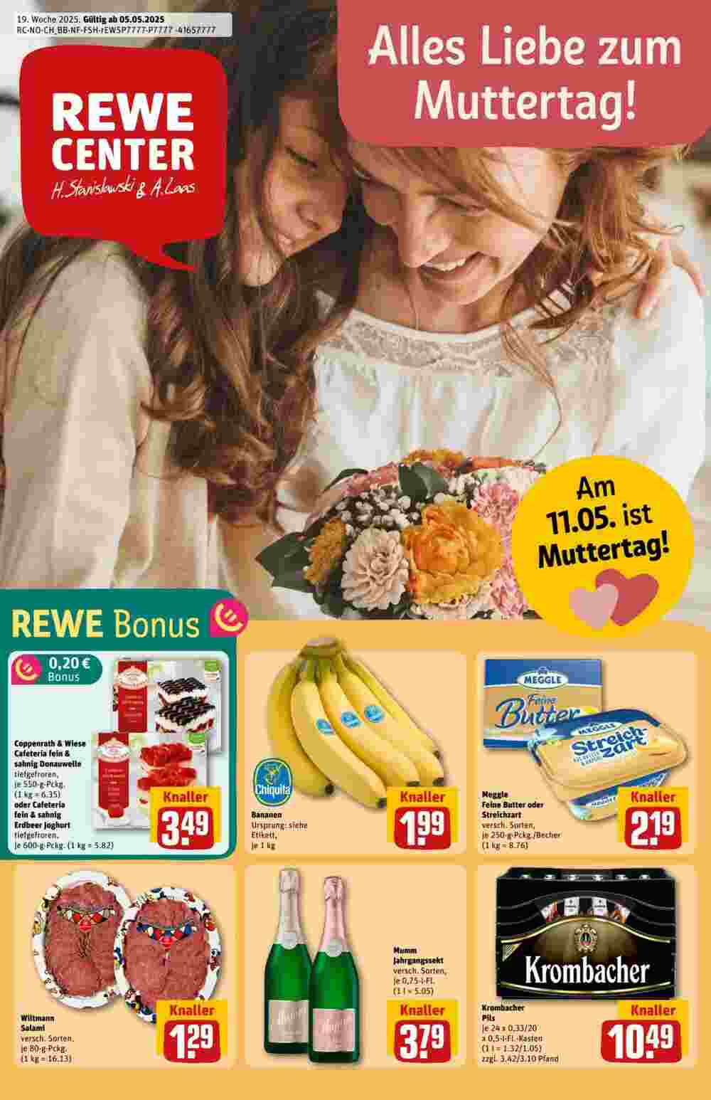 REWE Center Prospekt (ab 05.05.2025) zum Blättern - Seite 1