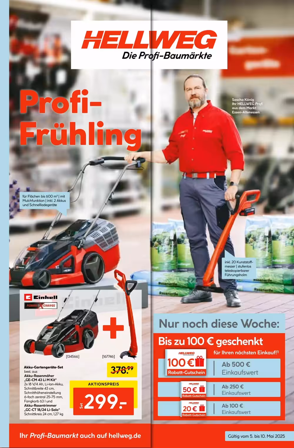 Hellweg Prospekt (ab 05.05.2025) zum Blättern - Seite 1