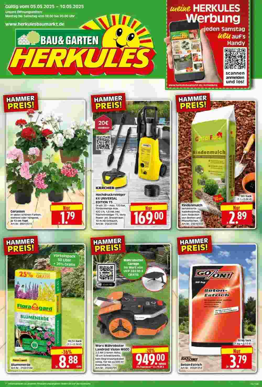 Edeka Herkules Prospekt (ab 05.05.2025) zum Blättern - Seite 1