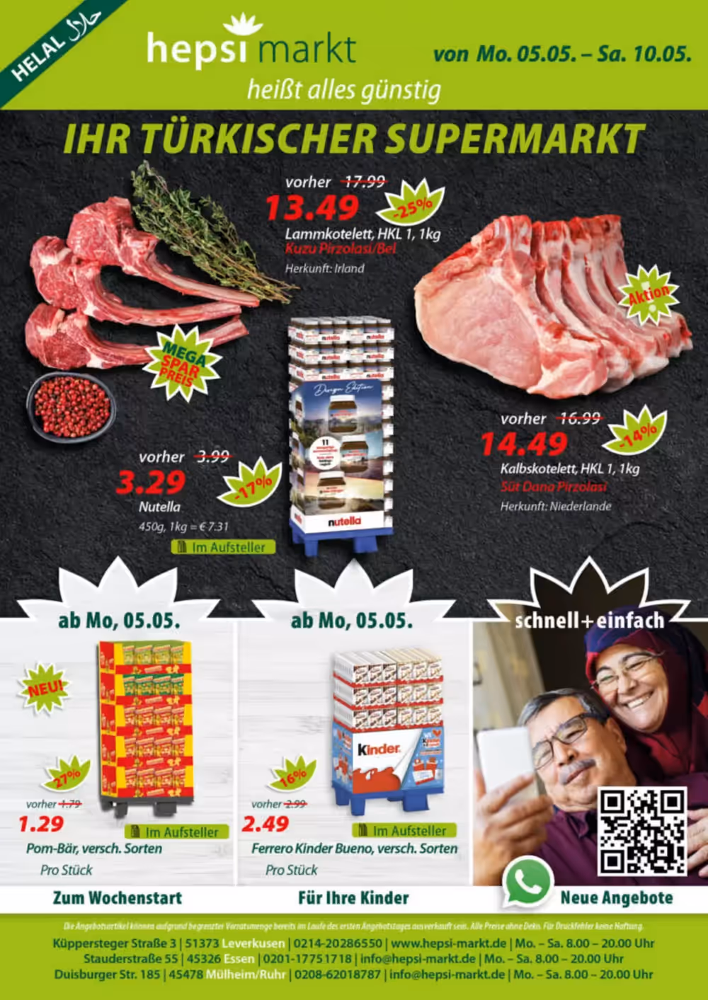 Hepsi-Markt Prospekt (ab 05.05.2025) zum Blättern - Seite 1