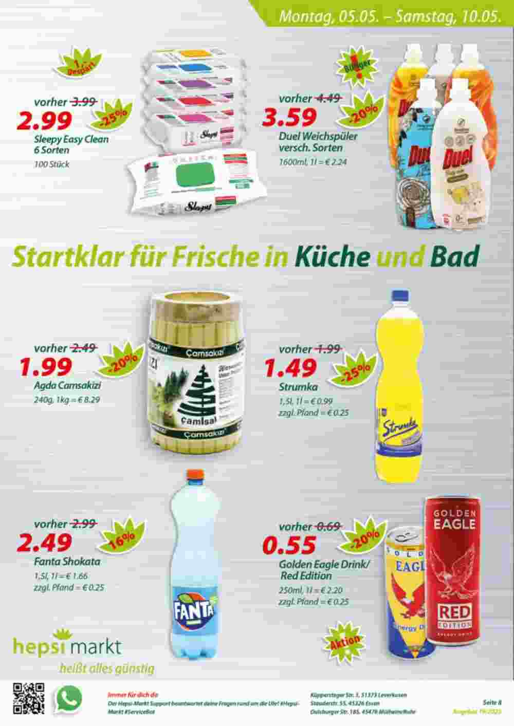 Hepsi-Markt Prospekt (ab 05.05.2025) zum Blättern - Seite 8