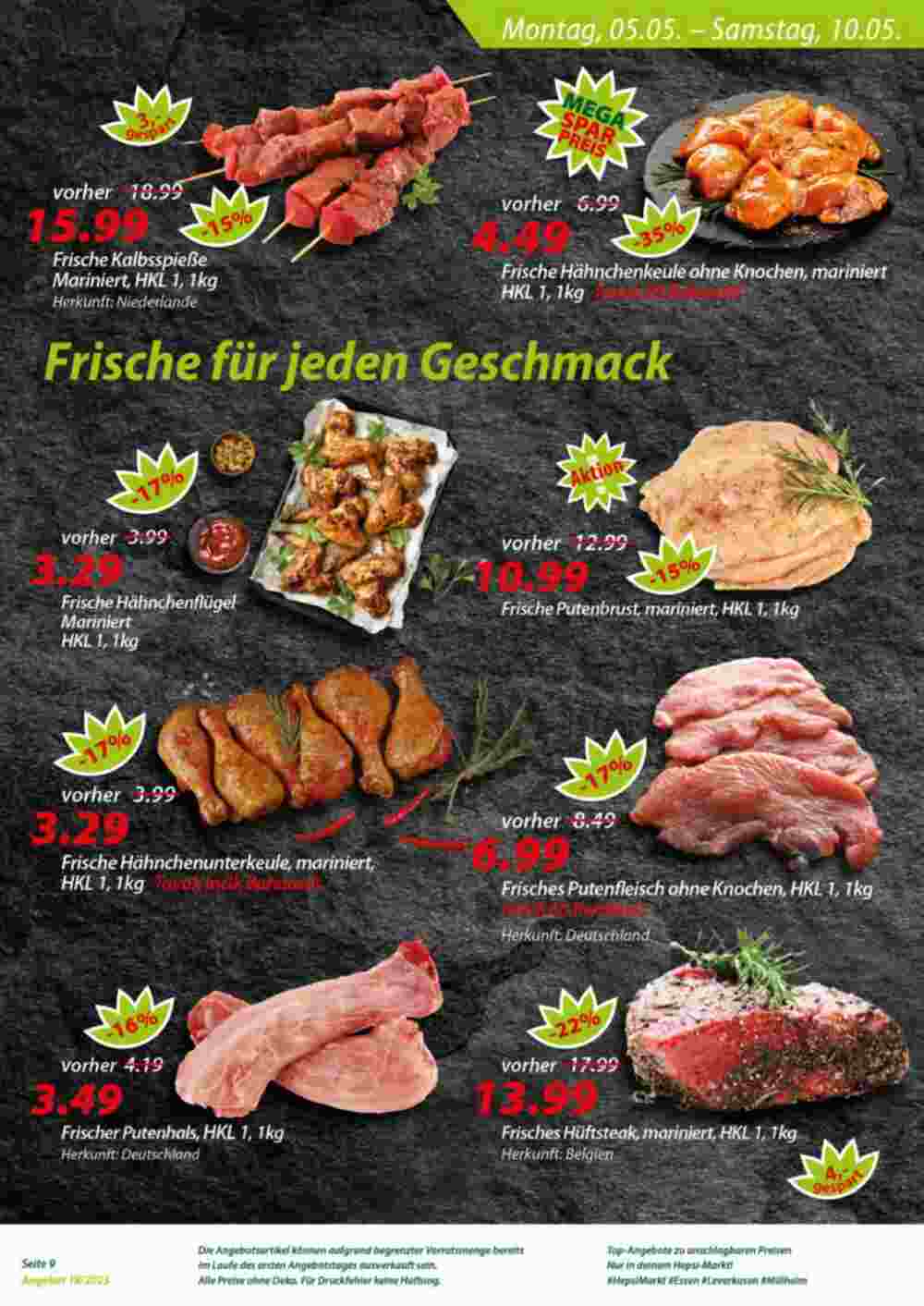 Hepsi-Markt Prospekt (ab 05.05.2025) zum Blättern - Seite 9