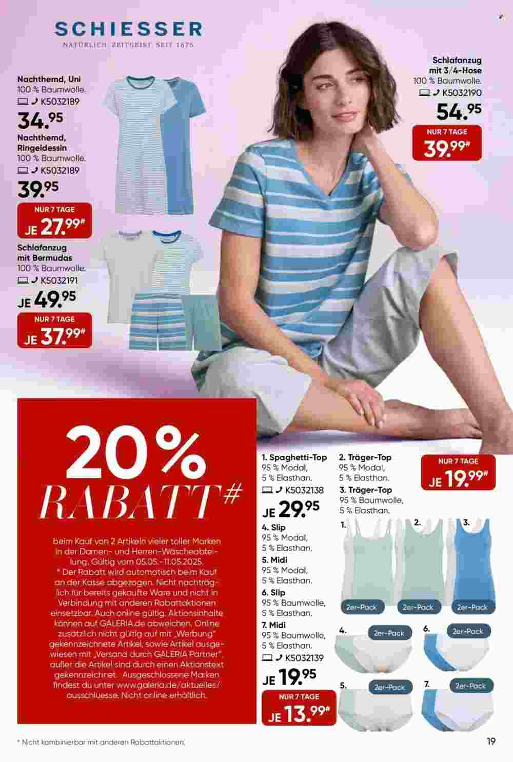 Galeria Prospekt (ab 05.05.2025) zum Blättern - Seite 19