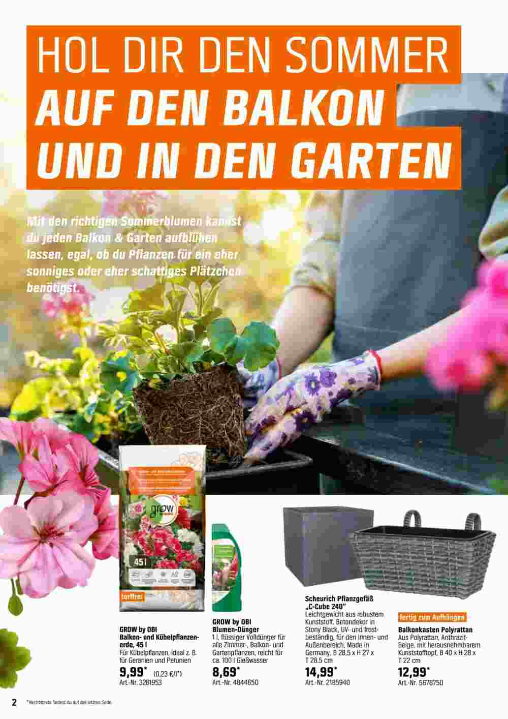OBI Prospekt (ab 05.05.2025) zum Blättern - Seite 2
