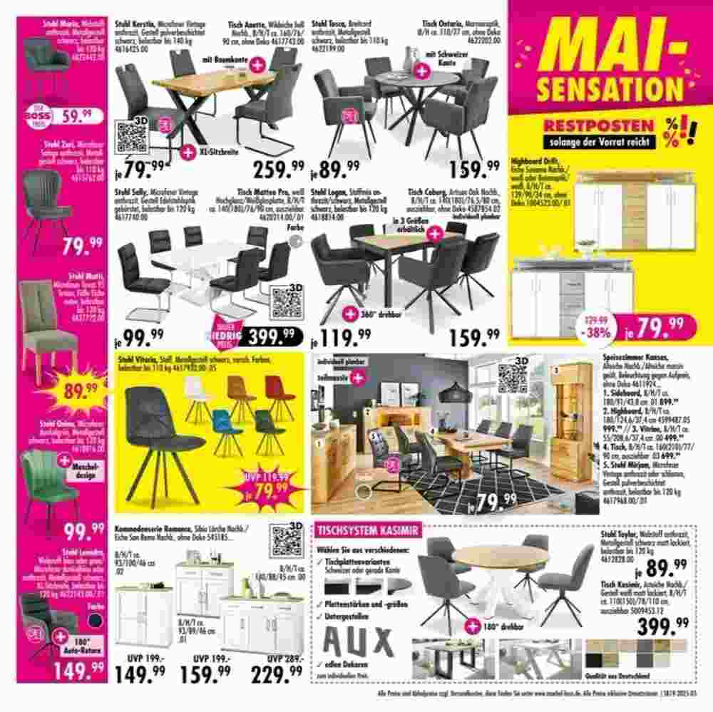 Möbel Boss Prospekt (ab 05.05.2025) zum Blättern - Seite 5