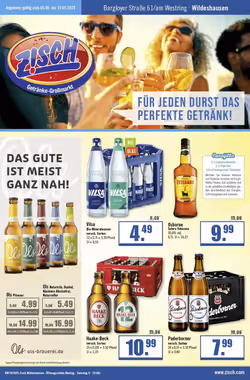 Zisch Prospekt (ab 05.05.2025) zum Blättern