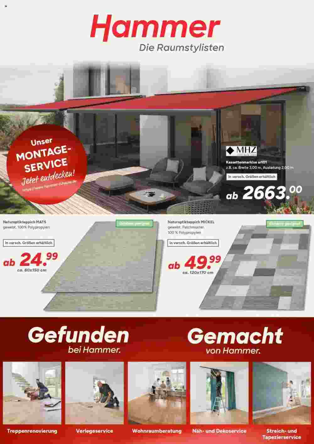 Hammer Prospekt (ab 06.05.2025) zum Blättern - Seite 1