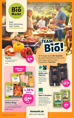 Denns BioMarkt Prospekt (ab 07.05.2025) zum Blättern
