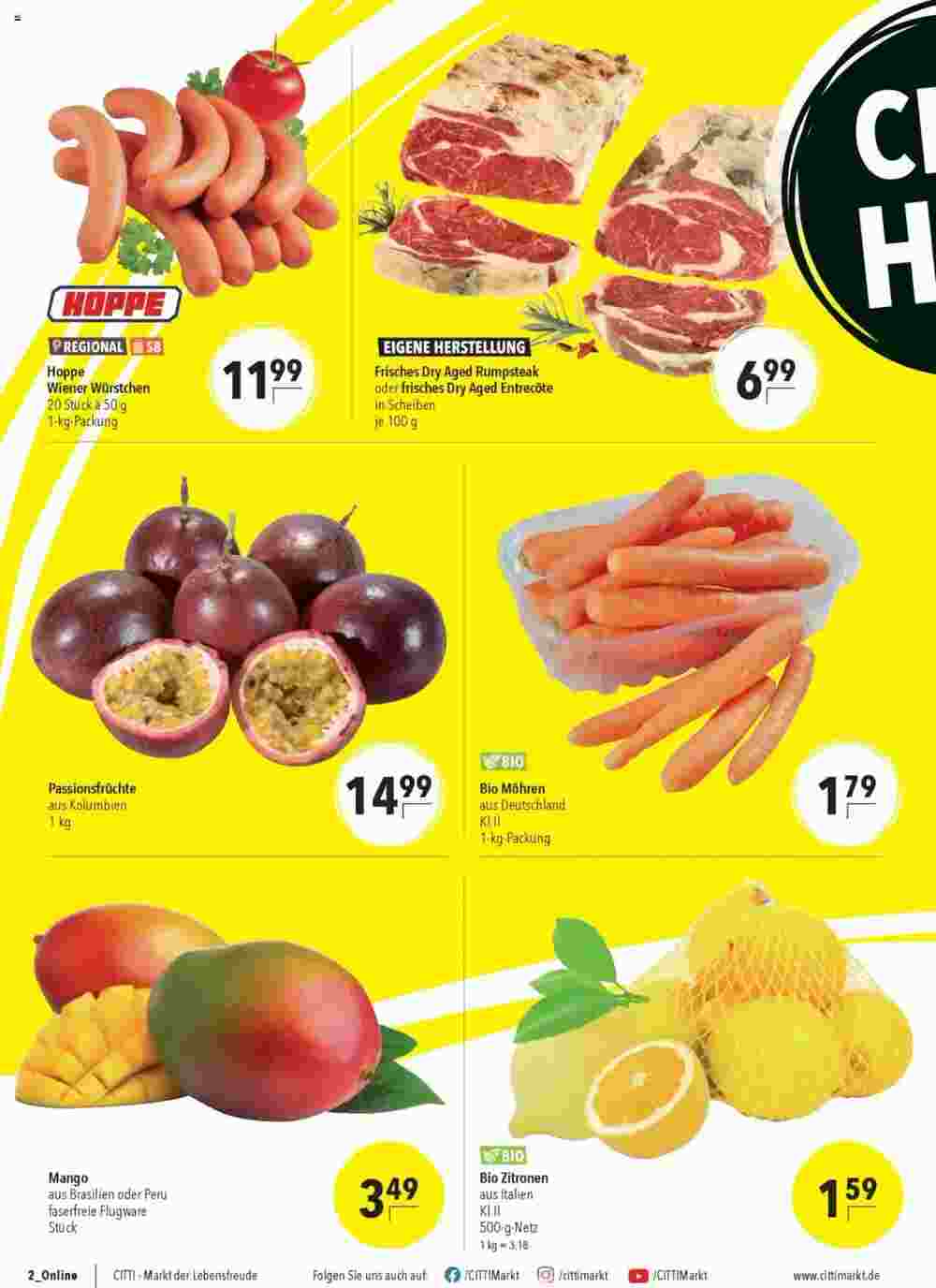CITTI Markt Prospekt (ab 07.05.2025) zum Blättern - Seite 2