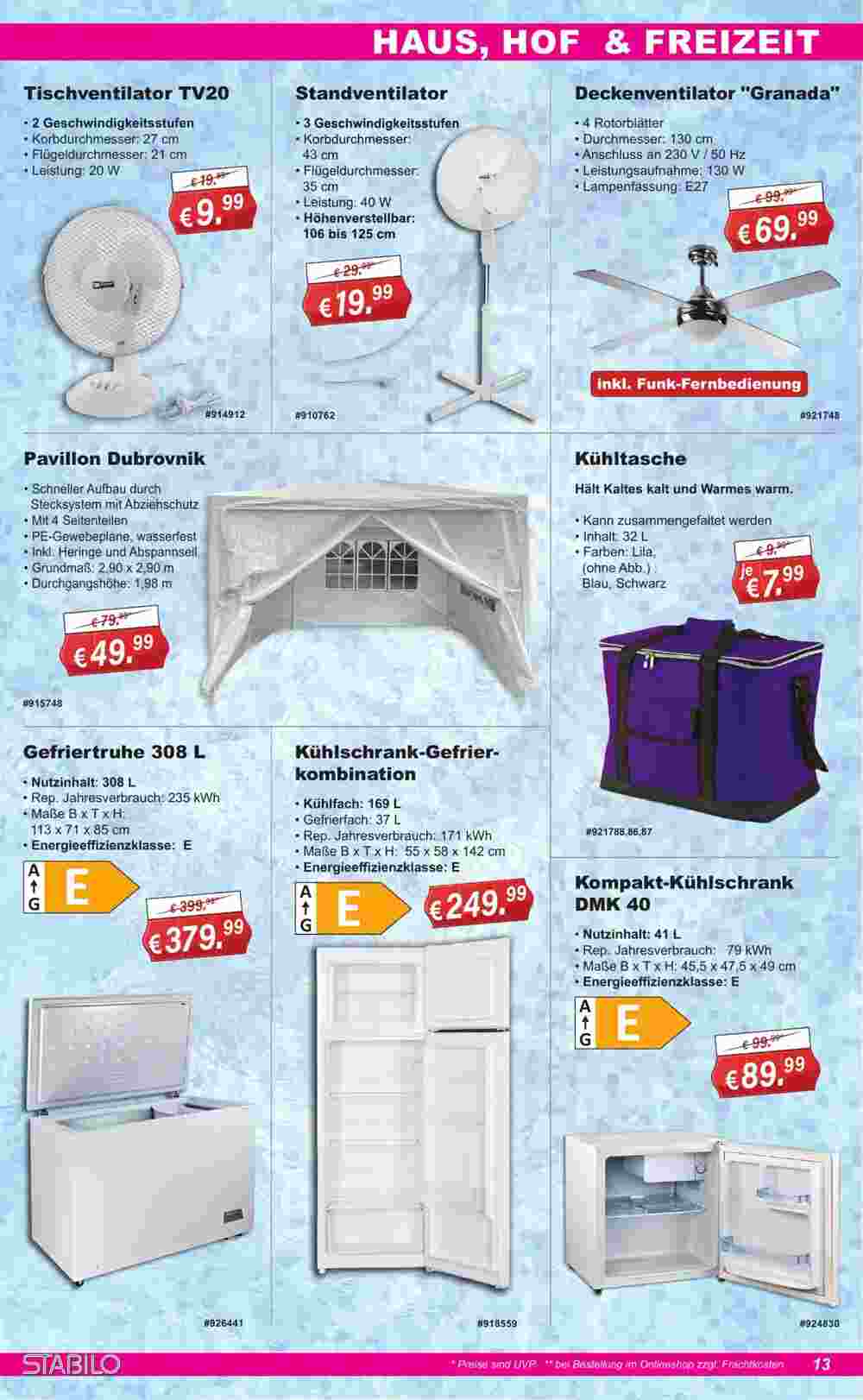 Stabilo Fachmarkt Prospekt (ab 07.05.2025) zum Blättern - Seite 13