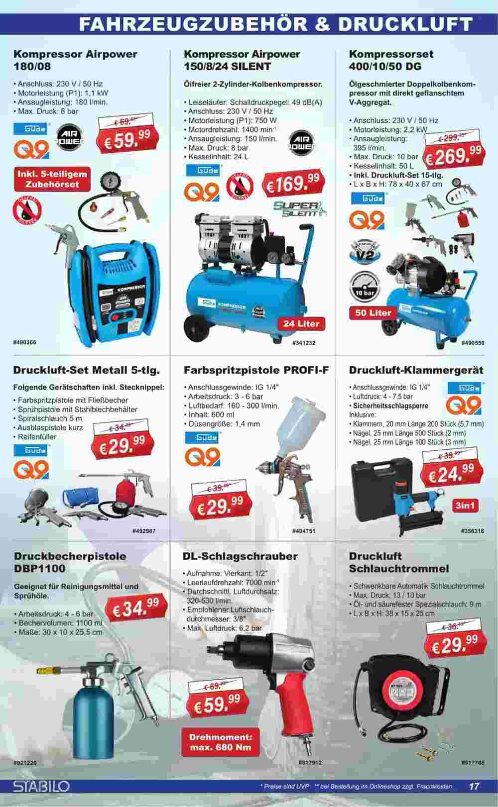 Stabilo Fachmarkt Prospekt (ab 07.05.2025) zum Blättern - Seite 17