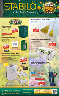 Stabilo Fachmarkt Prospekt (ab 07.05.2025) zum Blättern