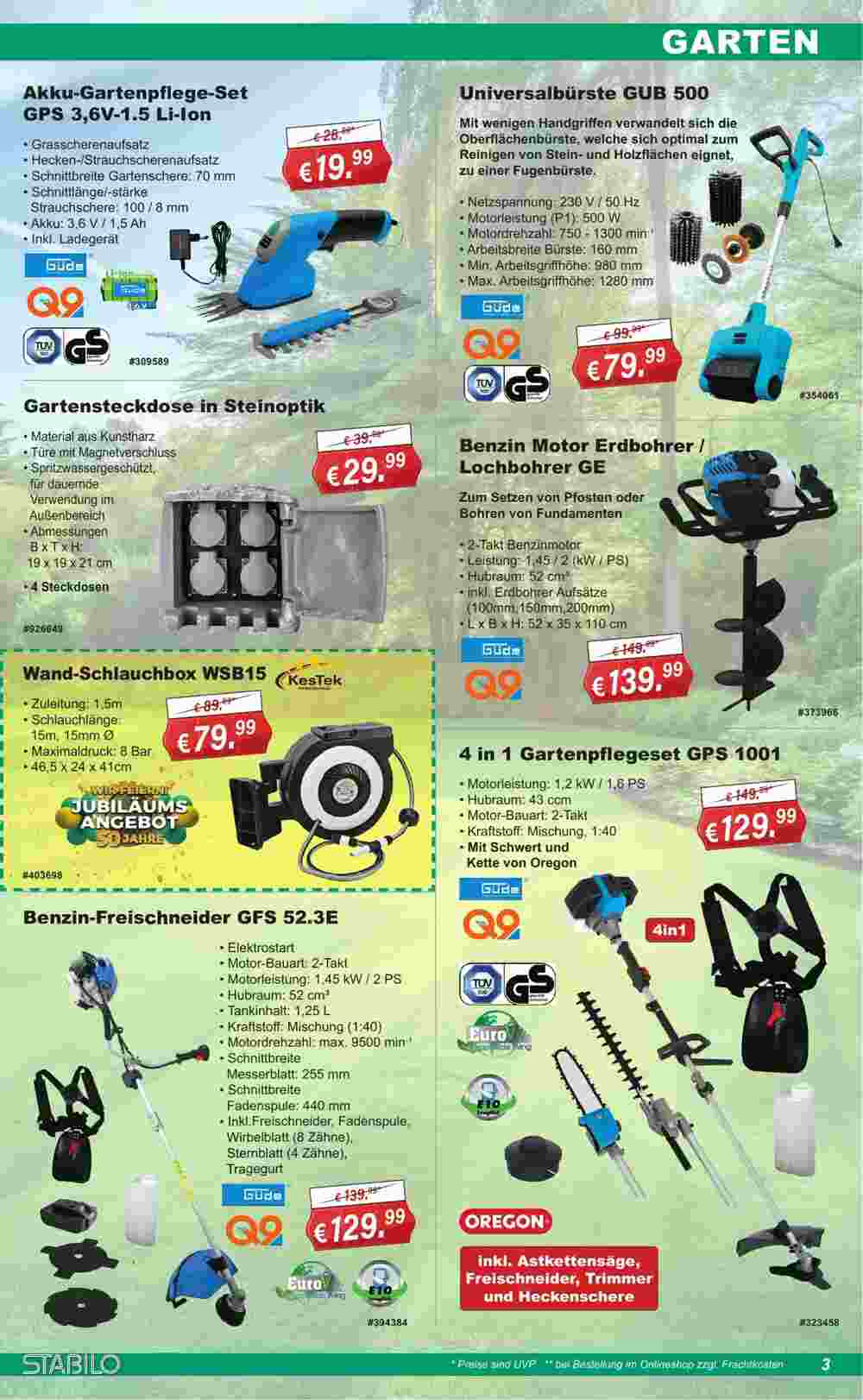 Stabilo Fachmarkt Prospekt (ab 07.05.2025) zum Blättern - Seite 3