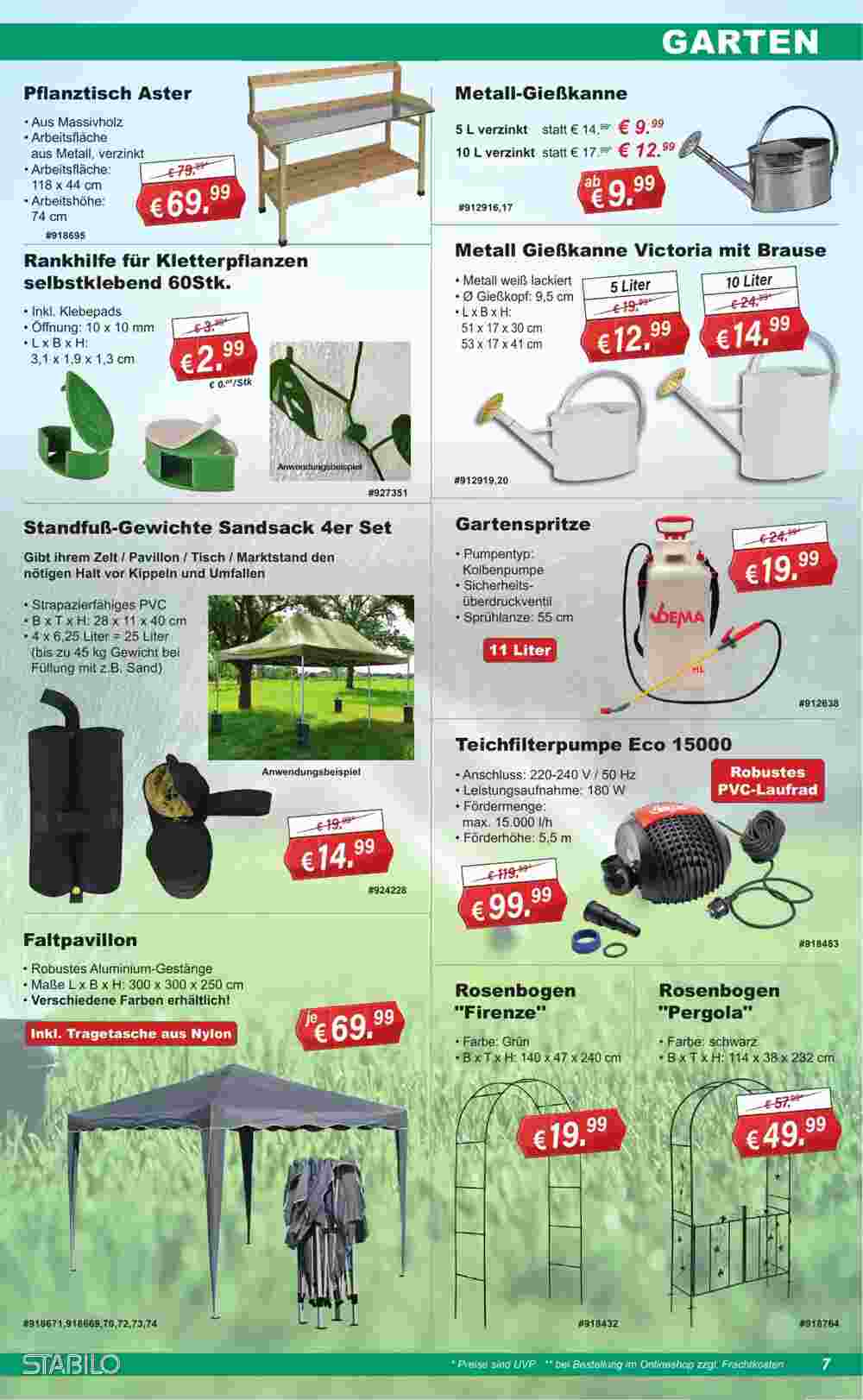 Stabilo Fachmarkt Prospekt (ab 07.05.2025) zum Blättern - Seite 7