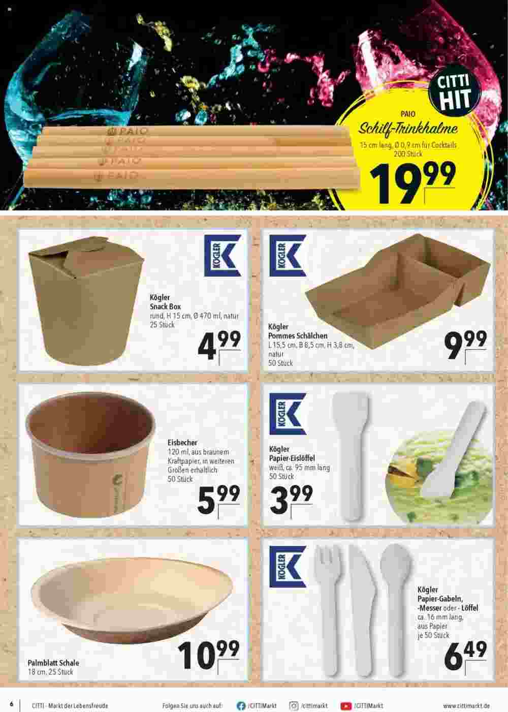 CITTI Markt Prospekt (ab 07.05.2025) zum Blättern - Seite 6