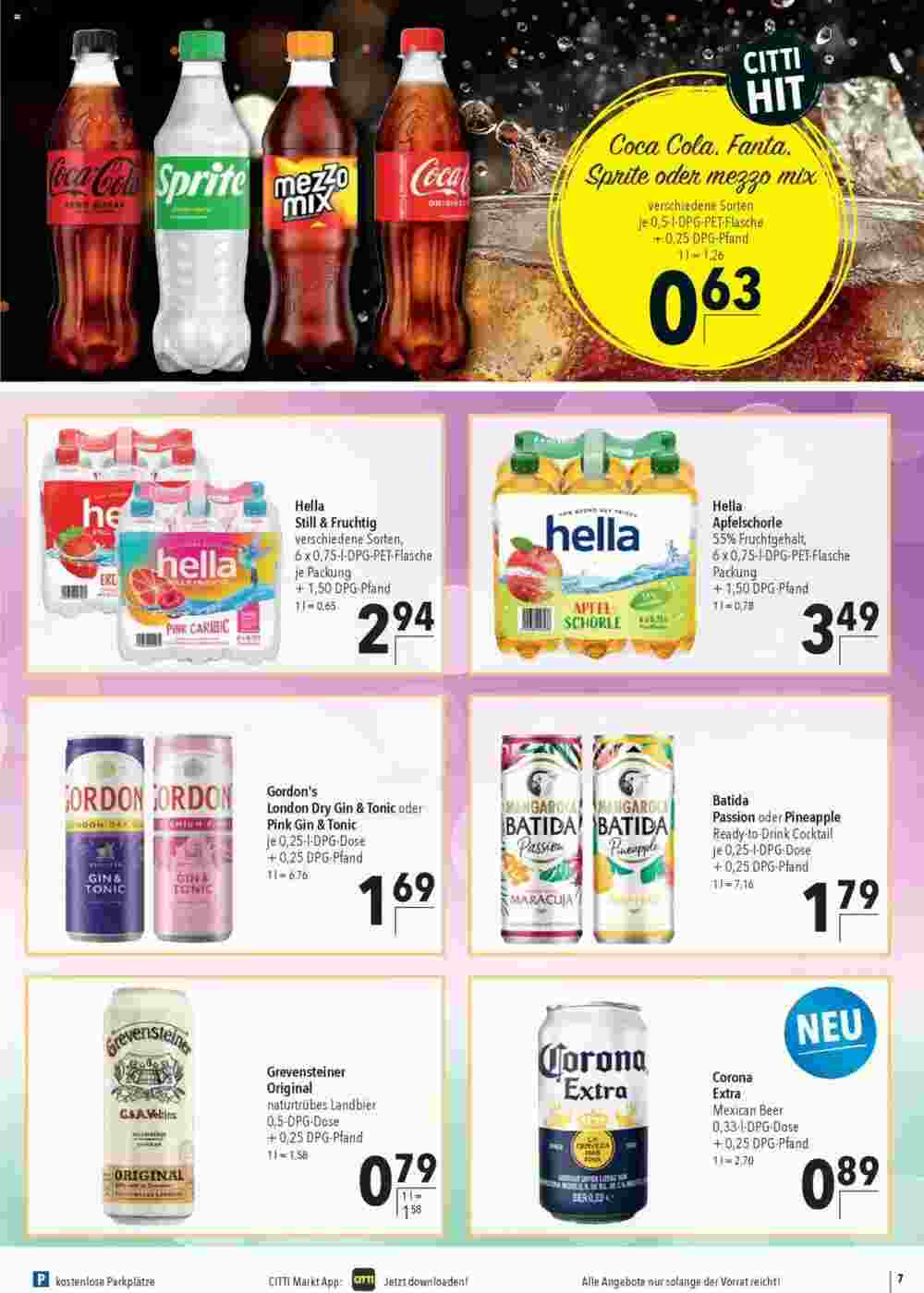 CITTI Markt Prospekt (ab 07.05.2025) zum Blättern - Seite 7