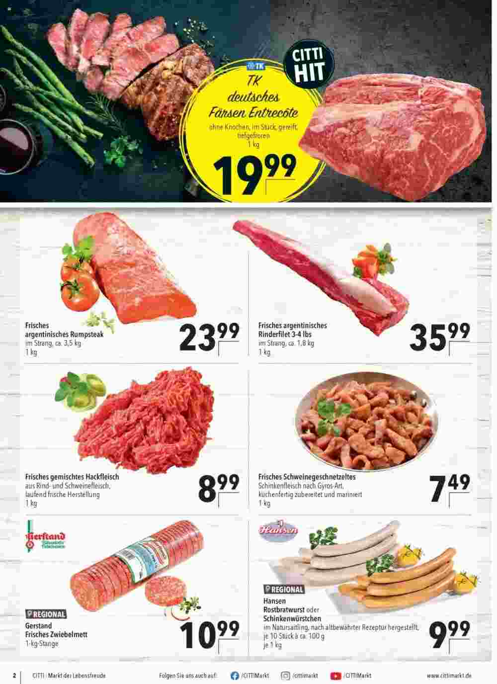 CITTI Markt Prospekt (ab 07.05.2025) zum Blättern - Seite 2