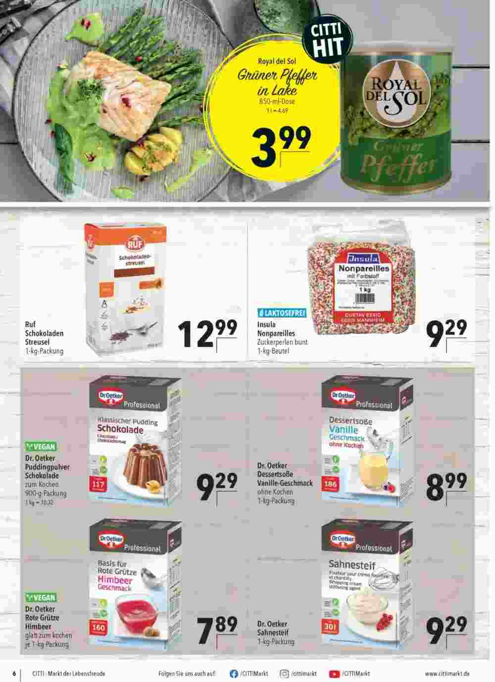 CITTI Markt Prospekt (ab 07.05.2025) zum Blättern - Seite 6