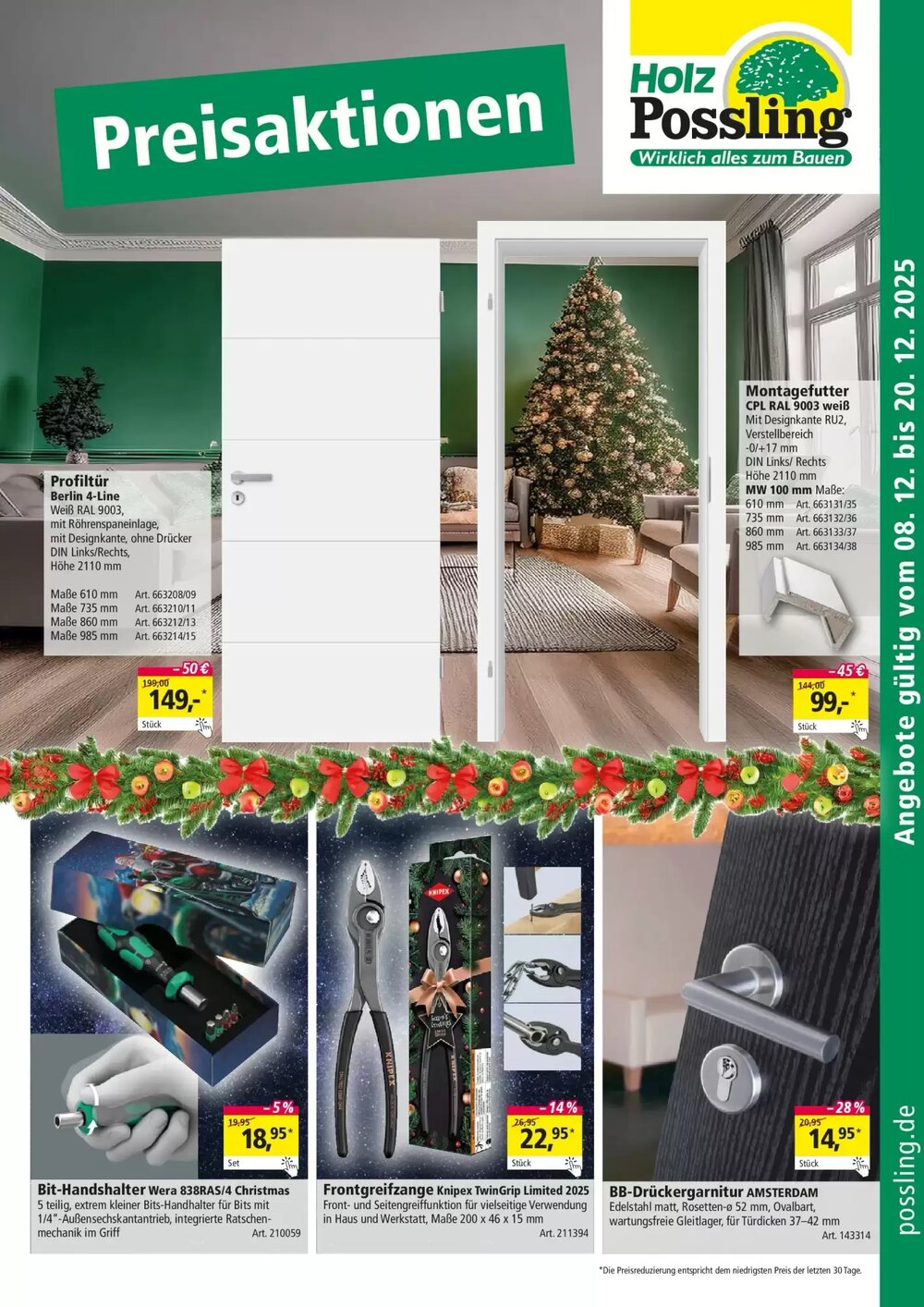 Holz Possling Prospekt (ab 07.05.2025) zum Blättern - Seite 1