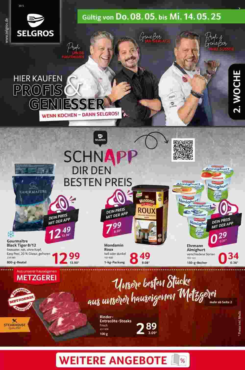 Selgros Prospekt (ab 08.05.2025) zum Blättern - Seite 1