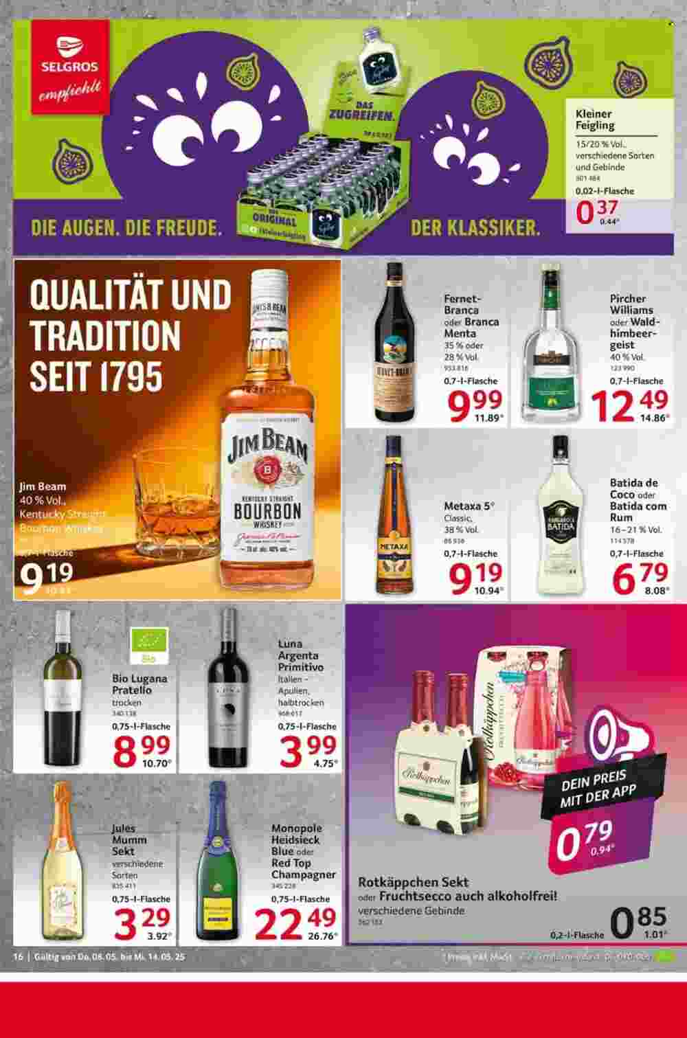 Selgros Prospekt (ab 08.05.2025) zum Blättern - Seite 16