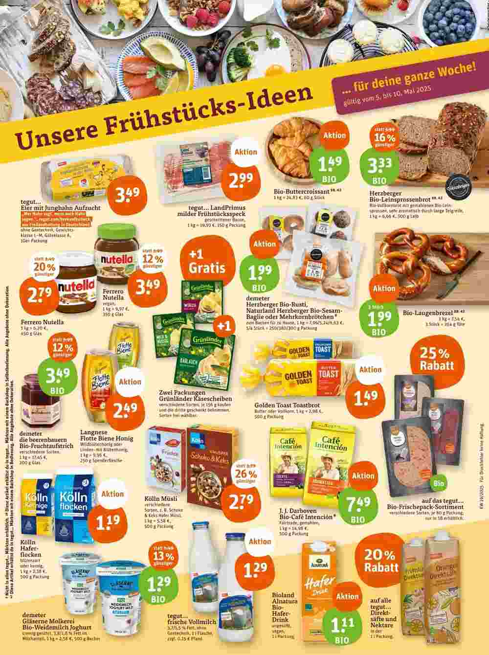 tegut Prospekt (ab 08.05.2025) zum Blättern - Seite 2