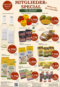 LPG Biomarkt Prospekt (ab 09.05.2025) zum Blättern