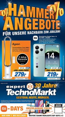 Expert Technomarkt Prospekt (ab 09.05.2025) zum Blättern