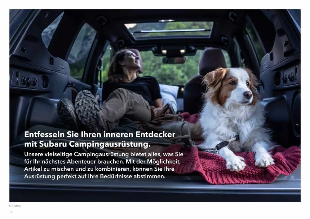 Subaru Prospekt (ab 09.05.2025) zum Blättern - Seite 14