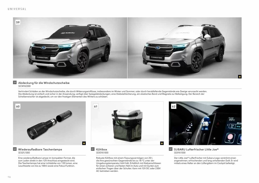 Subaru Prospekt (ab 09.05.2025) zum Blättern - Seite 16