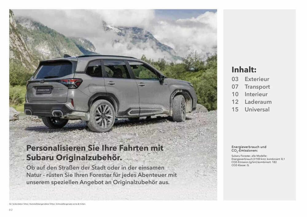Subaru Prospekt (ab 09.05.2025) zum Blättern - Seite 2