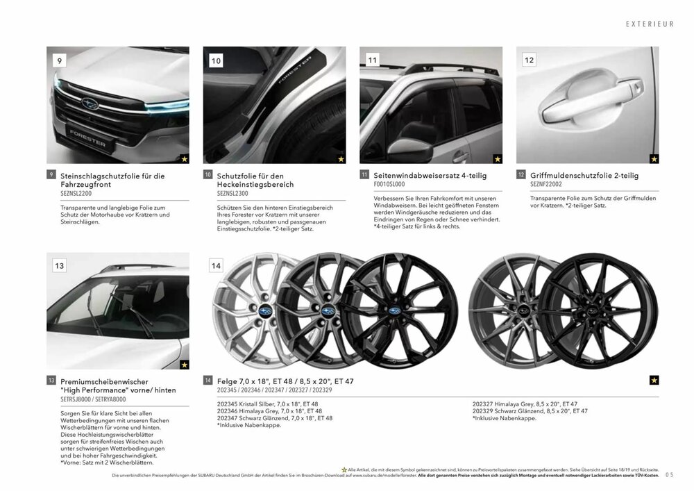 Subaru Prospekt (ab 09.05.2025) zum Blättern - Seite 5