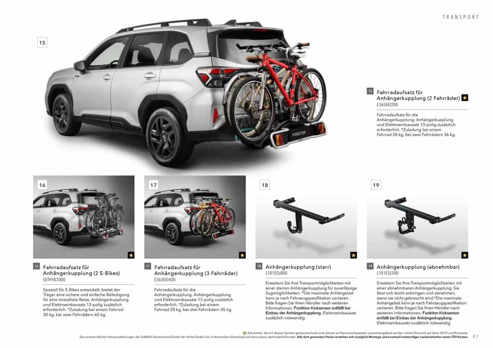 Subaru Prospekt (ab 09.05.2025) zum Blättern - Seite 7