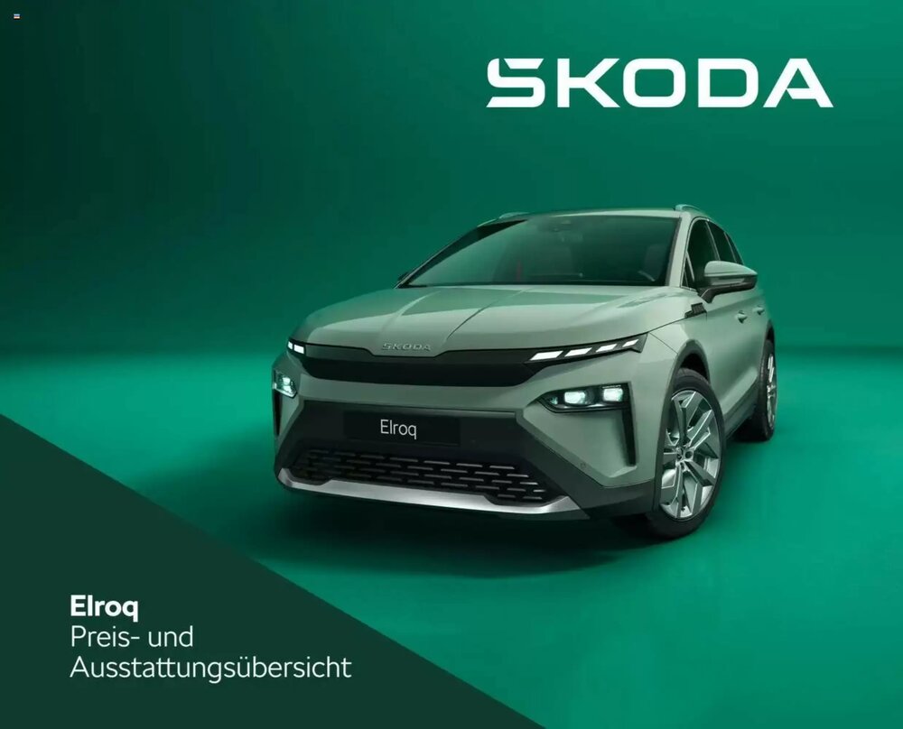 Skoda Prospekt (ab 09.05.2025) zum Blättern - Seite 1