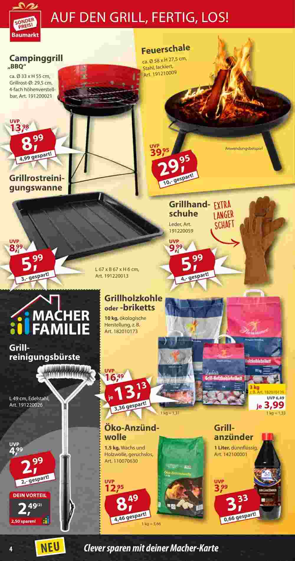 Sonderpreis Baumarkt Prospekt (ab 10.05.2025) zum Blättern - Seite 4