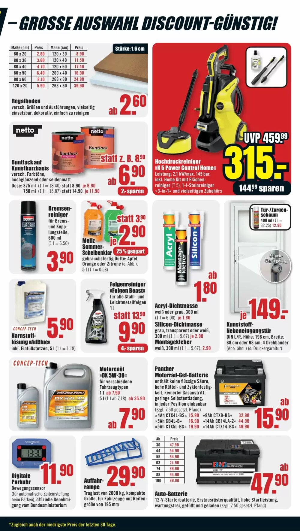 B1 Discount Baumarkt Prospekt (ab 10.05.2025) zum Blättern - Seite 7