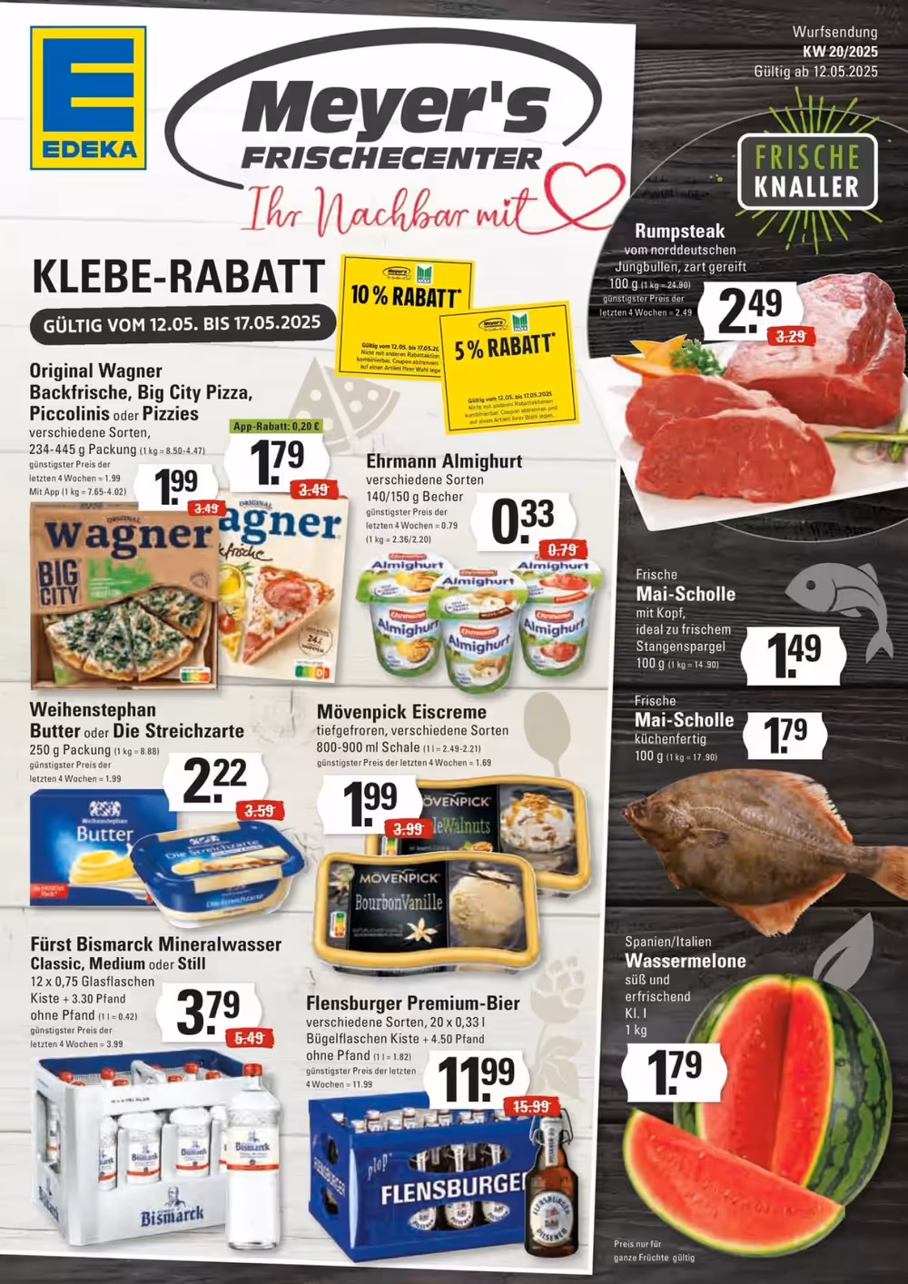 Meyer's Frischemarkt Prospekt (ab 11.05.2025) zum Blättern - Seite 1