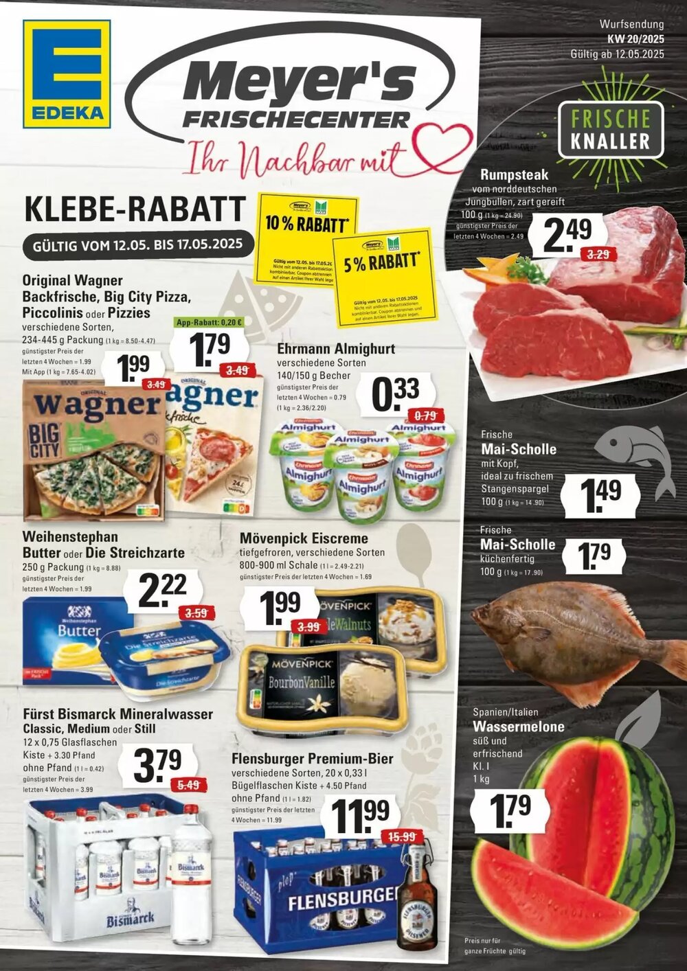 Meyer's Frischemarkt Prospekt (ab 11.05.2025) zum Blättern - Seite 1