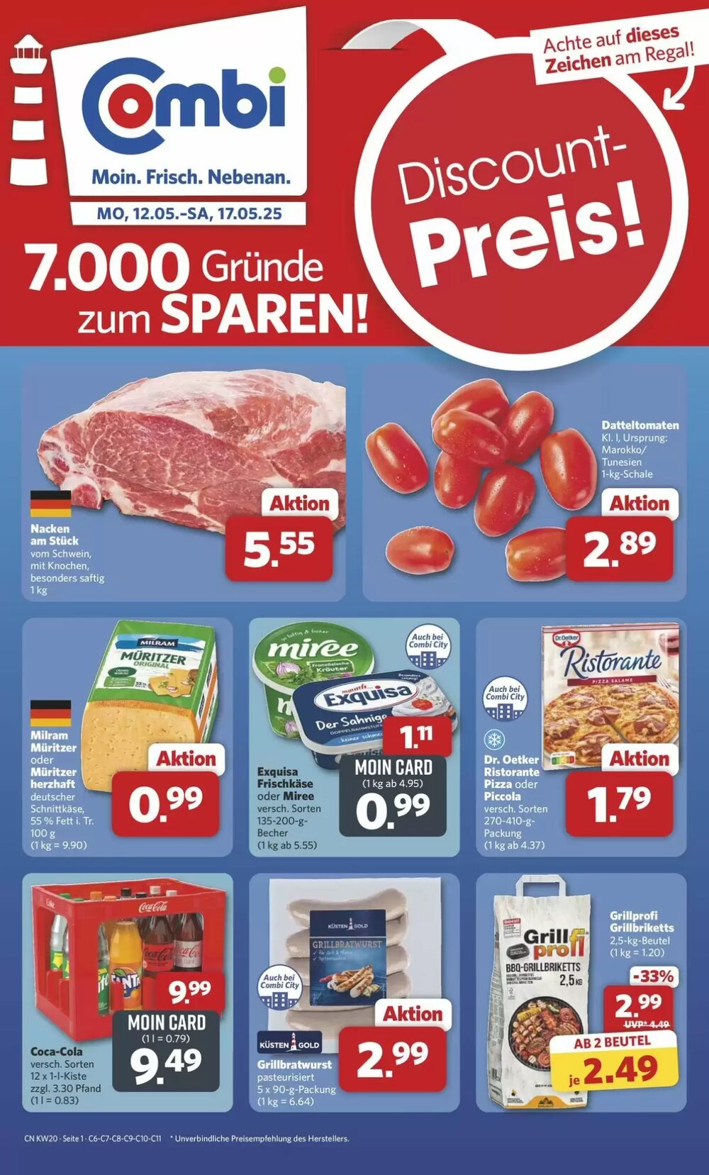 Combi Prospekt (ab 11.05.2025) zum Blättern - Seite 1