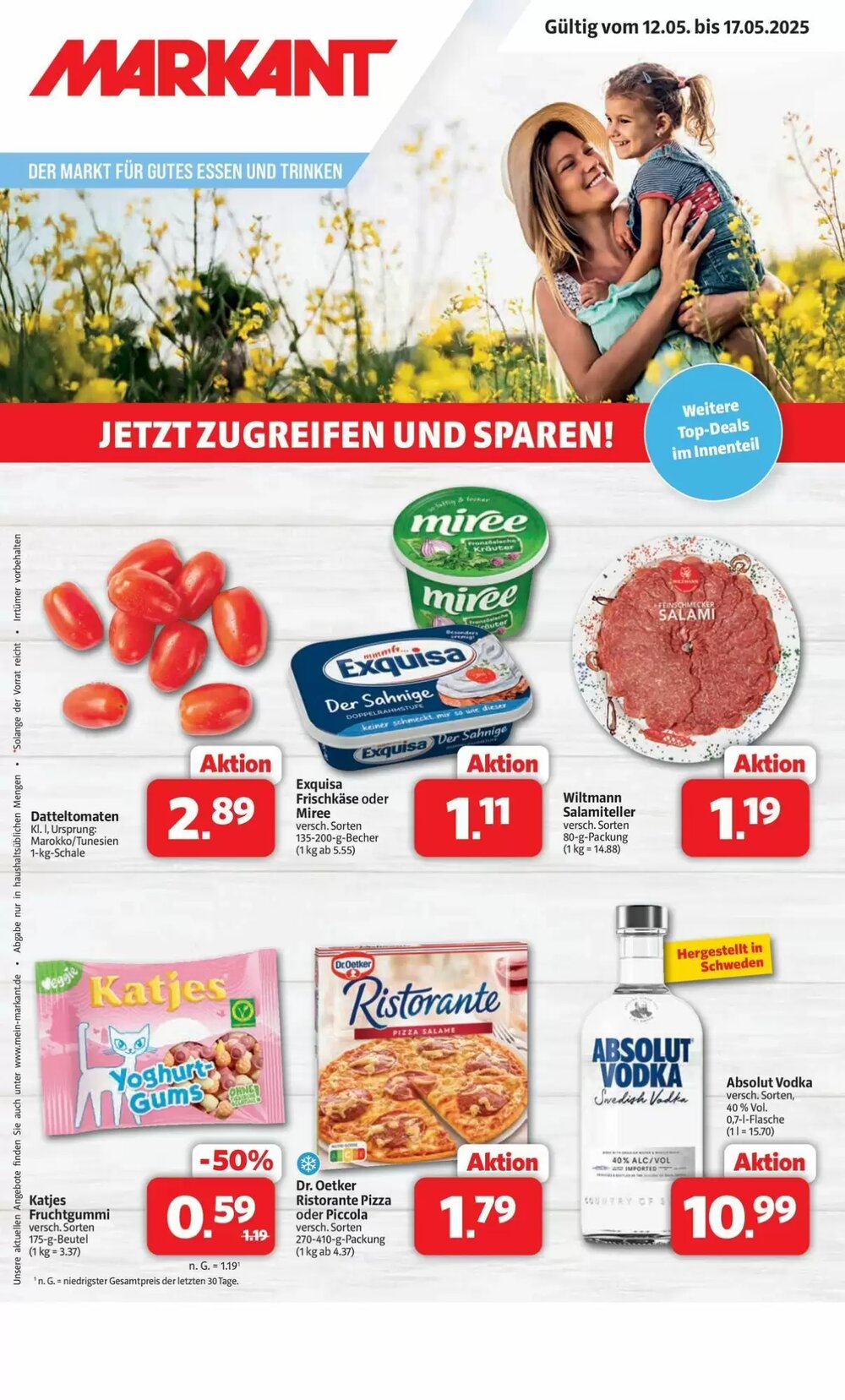 Markant Markt Prospekt (ab 11.05.2025) zum Blättern - Seite 1