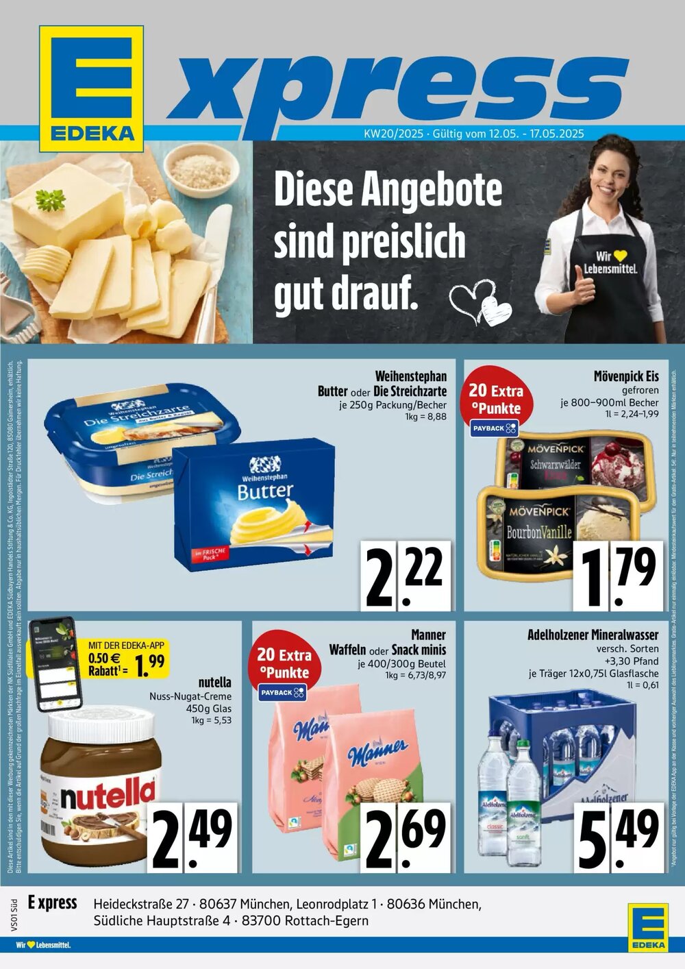 Edeka Xpress Prospekt (ab 11.05.2025) zum Blättern - Seite 1