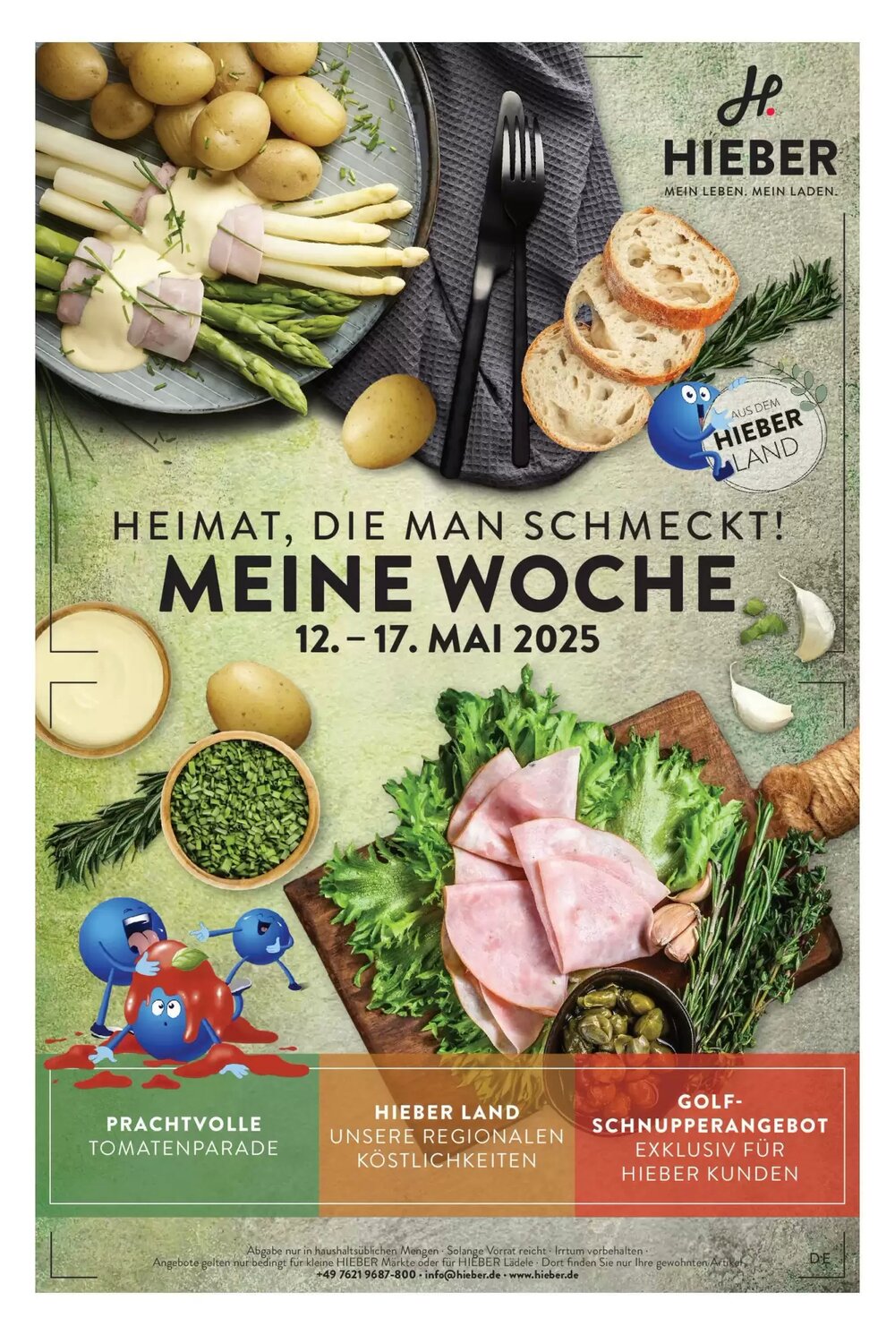 Hieber's Frische Center Prospekt (ab 11.05.2025) zum Blättern - Seite 1