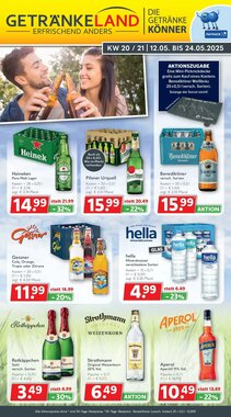 Getränkeland Prospekt (ab 11.05.2025) zum Blättern