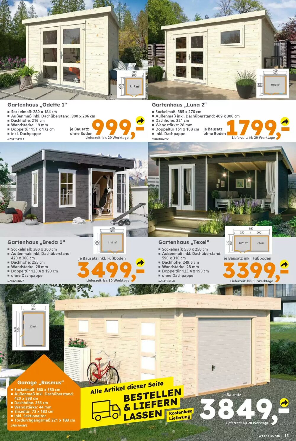 Globus Baumarkt Prospekt (ab 11.05.2025) zum Blättern - Seite 11