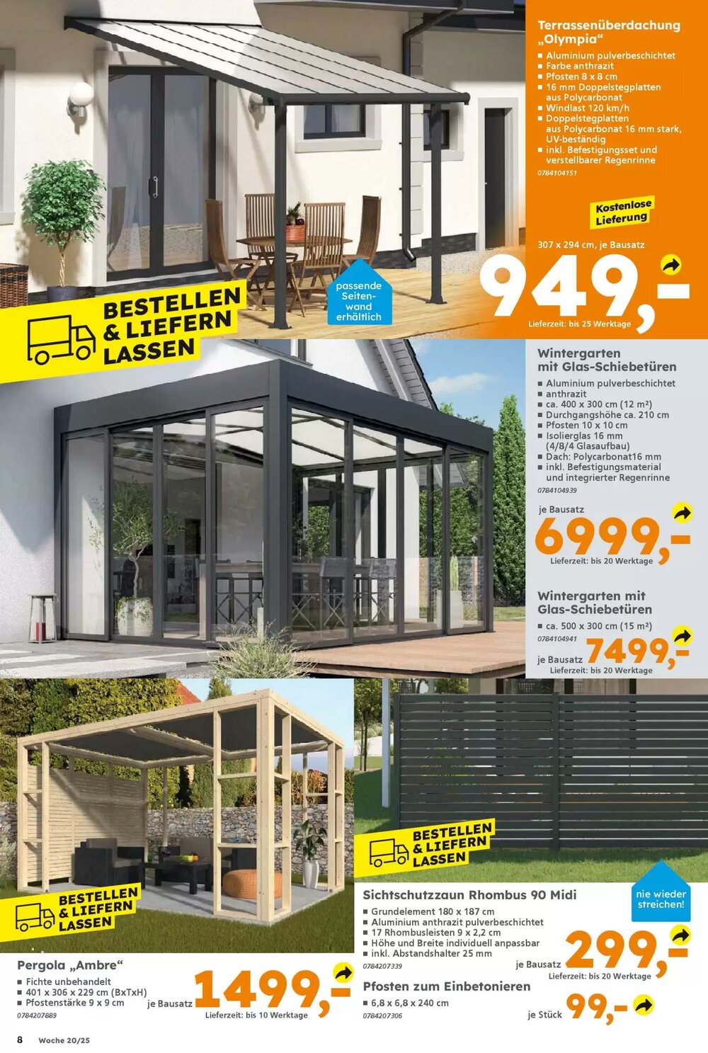 Globus Baumarkt Prospekt (ab 11.05.2025) zum Blättern - Seite 8
