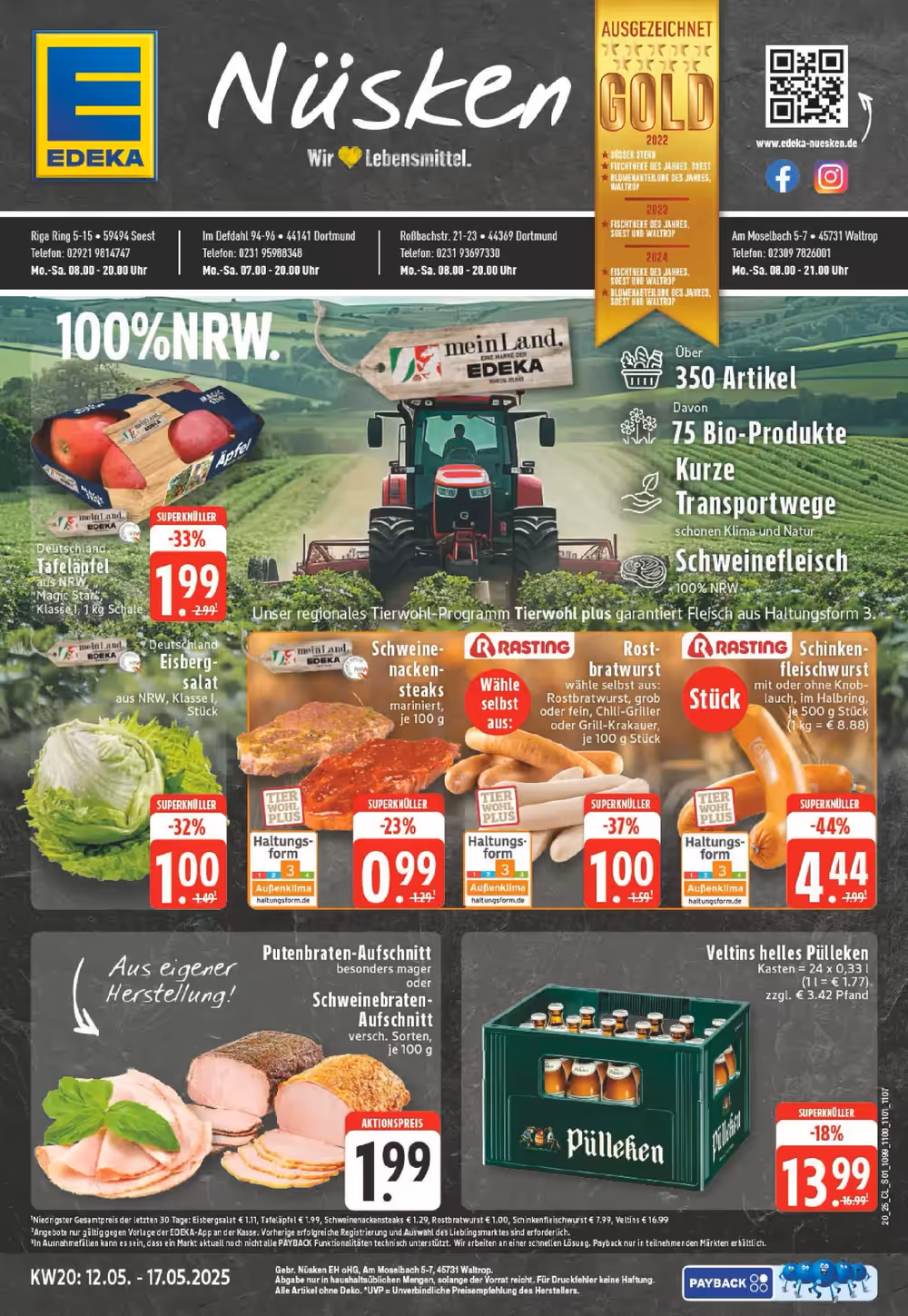 Edeka Prospekt (ab 11.05.2025) zum Blättern - Seite 1